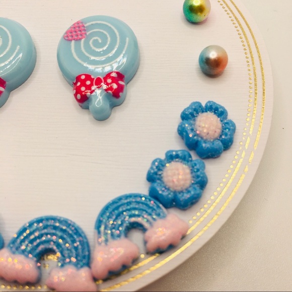 Earrings Rainbow 🌈 LOLLIPOPS! - Picture 4 of 14